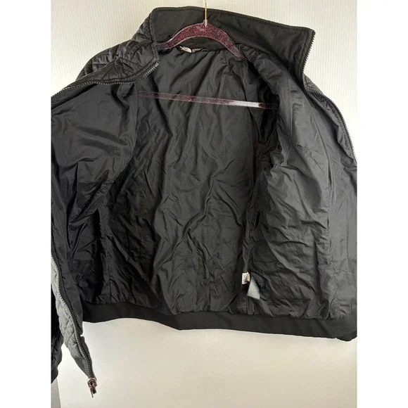 The North Face Quilted Jacket Black L Diamond Pattern Puffer Jacket Gorpcore - Picture 11 of 13